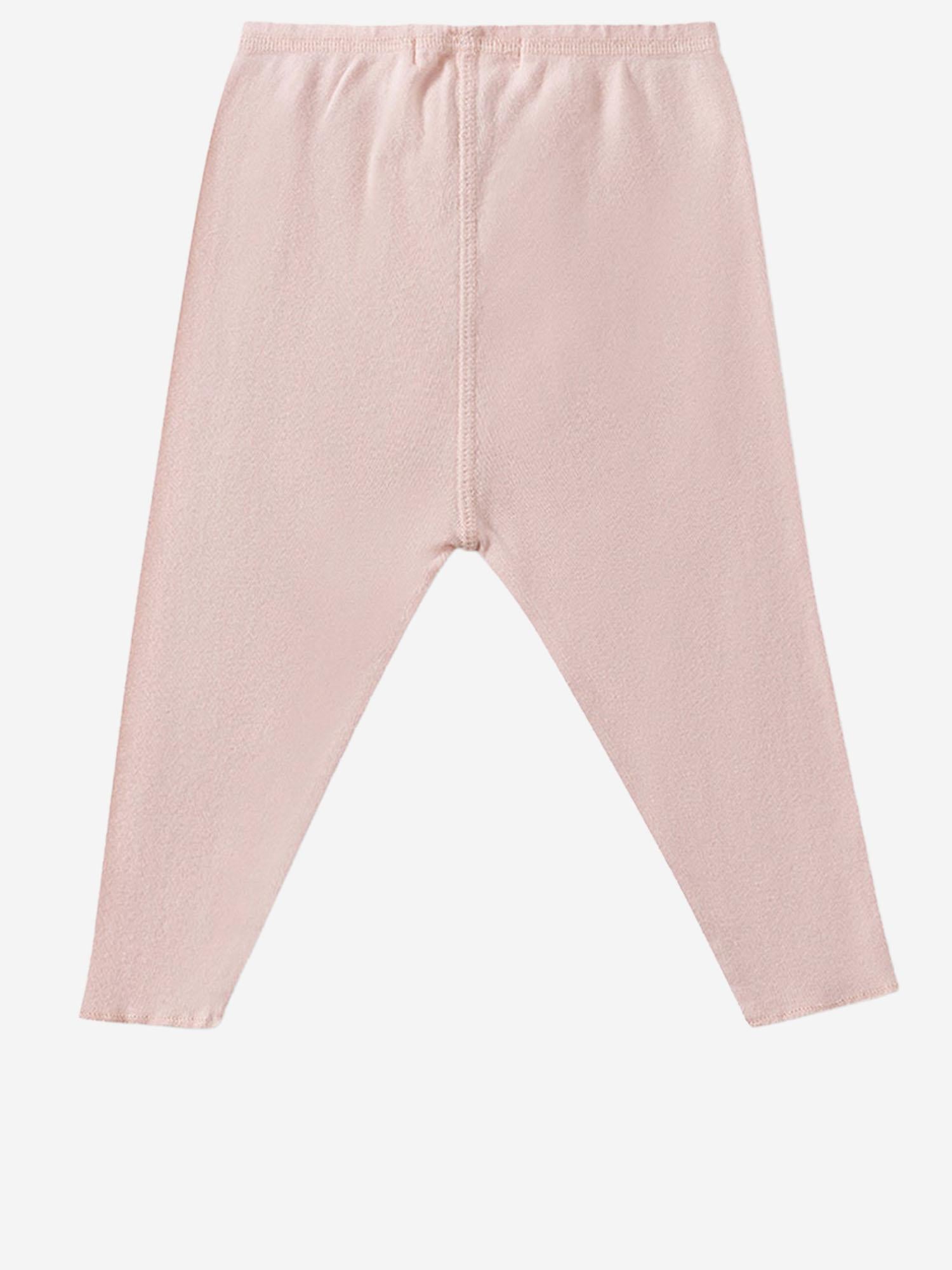 LEGGINGS IN COTONE  CON LOGO PEBTI2037CA 021 BONPOINT KIDS 