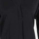 CAMICIA IN SETA VR84511926 001BLK VINCE 
