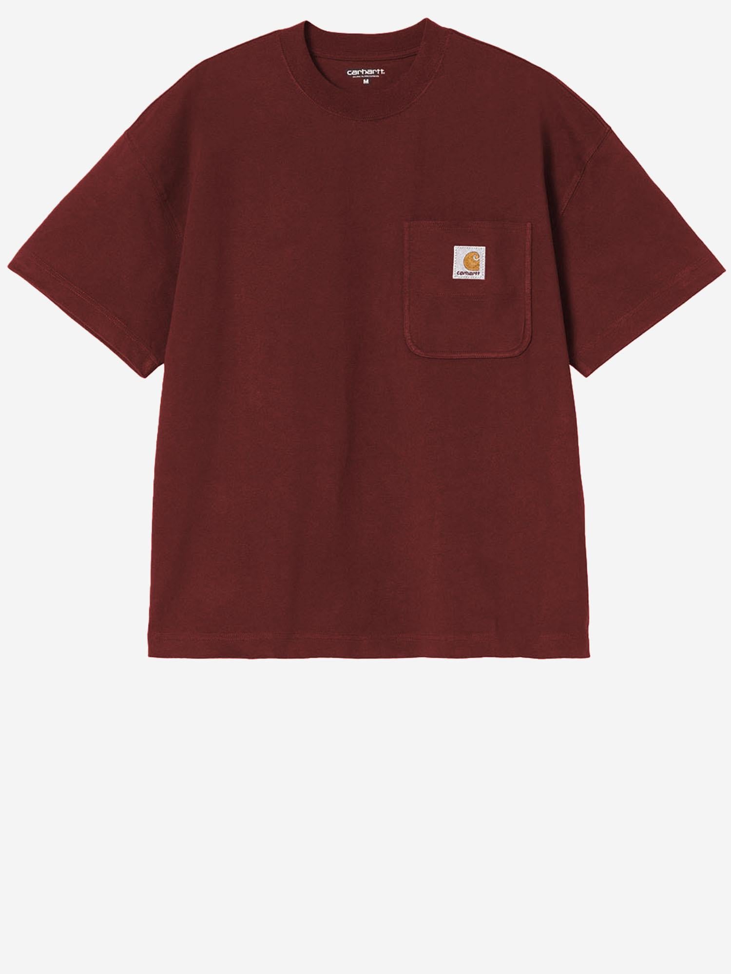 T-SHIRT IN COTONE CON LOGO I035523 H8XX CARHARTT WIP 