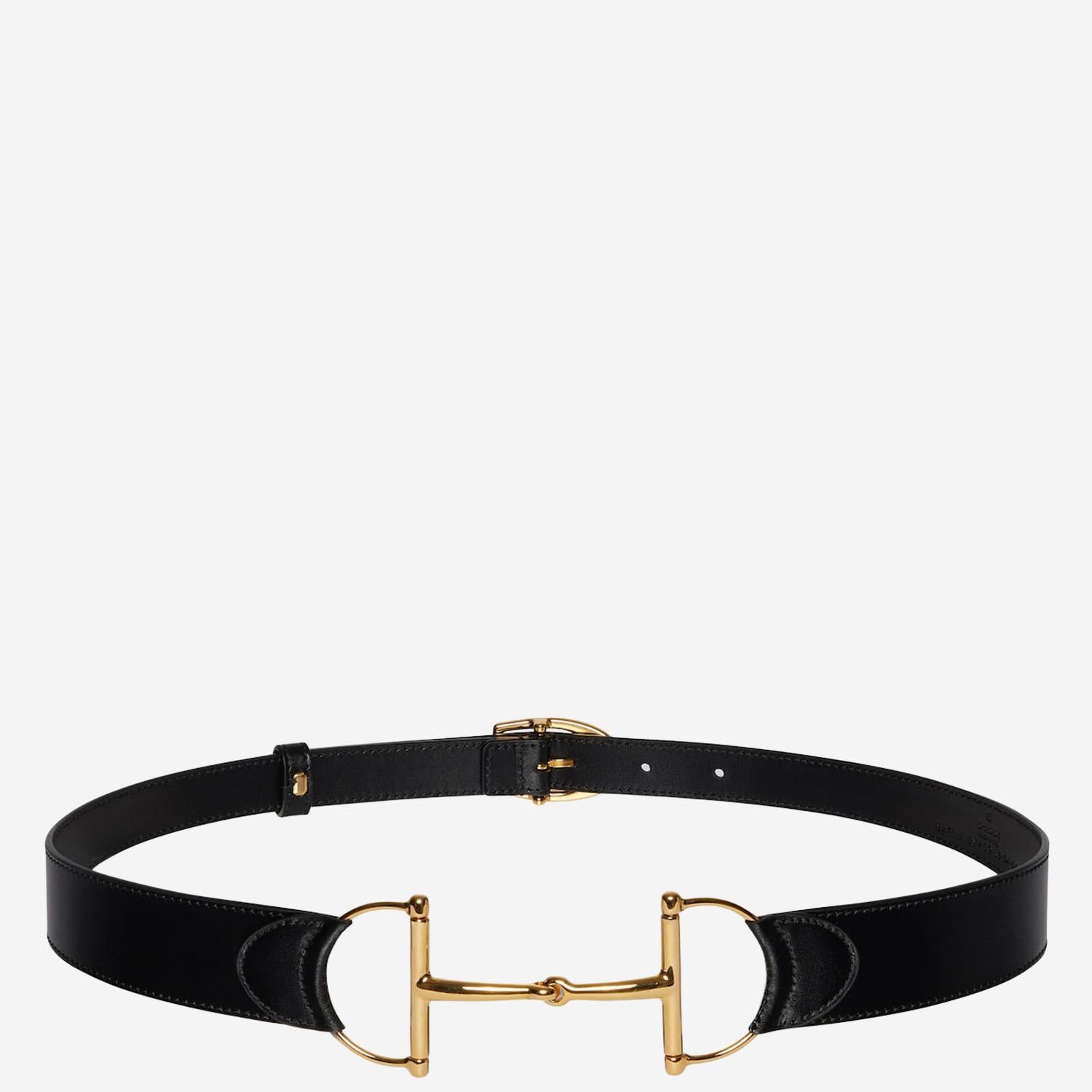 CINTURA CON MORSETTO OVERSIZE 847119 0YA0G1000 GUCCI 