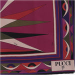 Foulard in seta con stampa grafica 5UGB50 5UC151 EMILIO PUCCI 