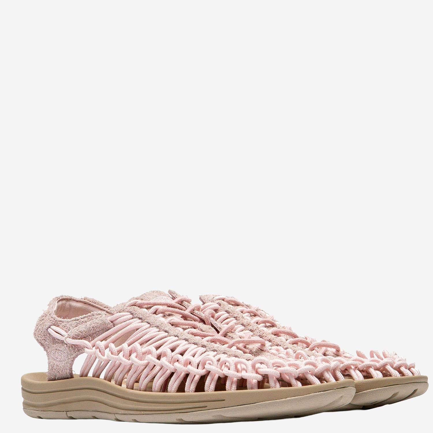 SANDALI UNEEK IN PELLE 1032095 PALELILACPLAZATAUPE KEEN 