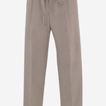 PANTALONI IN COTONE STRETCH 50559107 237 HUGO BOSS 