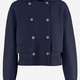 GIACCA DOPPIOPETTO IN MAGLIA DI CASHMERE KNCD2609 3 ARCH4 