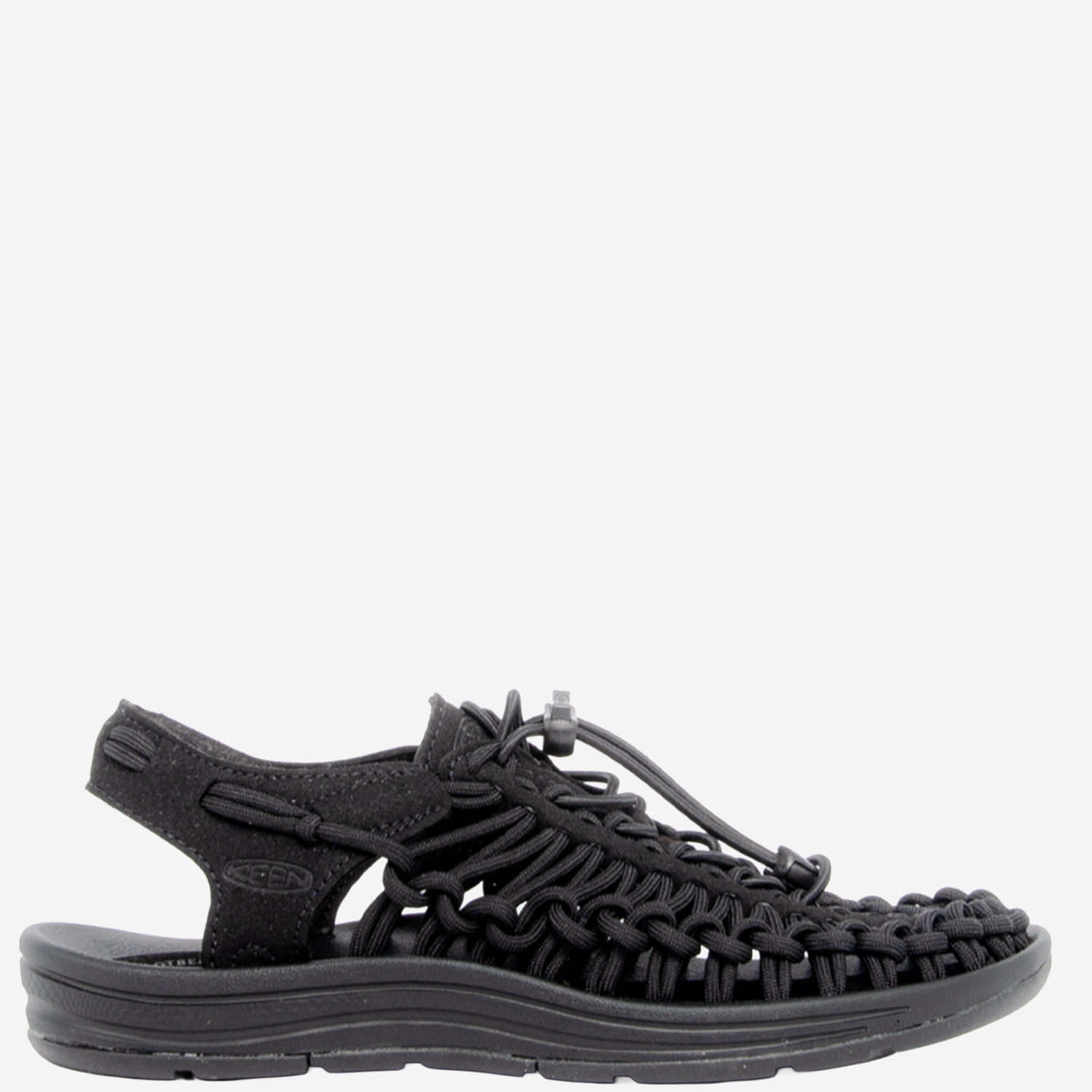 SANDALI UNEEK IN PELLE 1014099 BLACK KEEN 