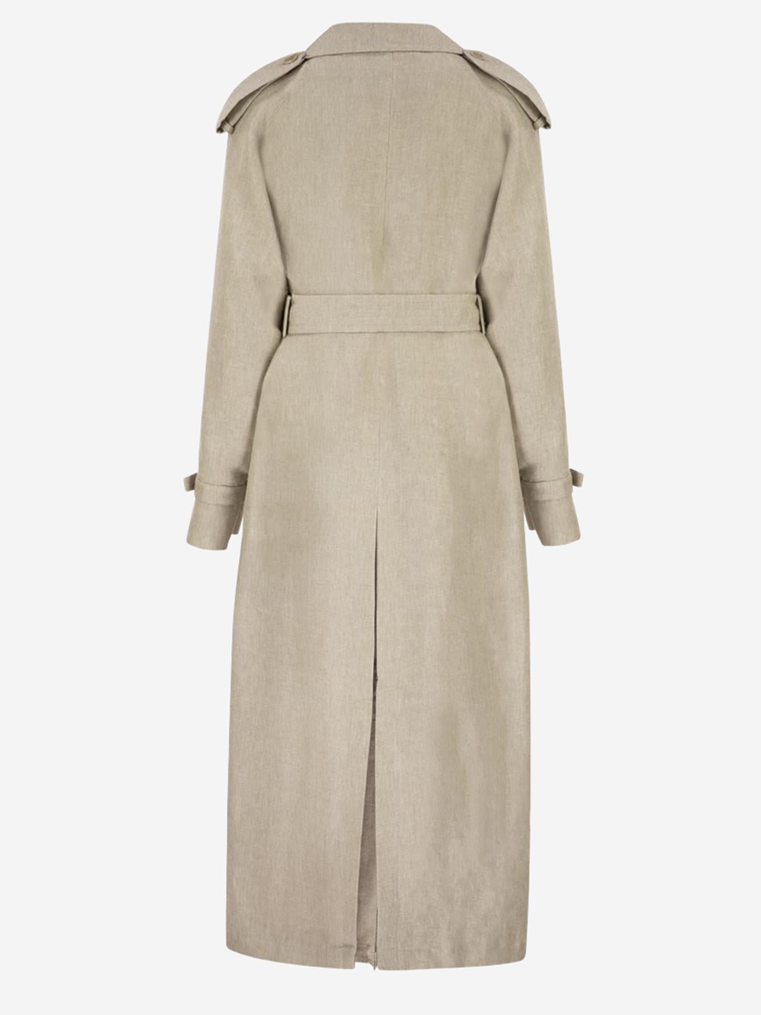 CAPPOTTO DOPPIOPETTO IN LINO MXSPEDAGGI 002 MAX MARA 