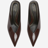 SABOT GUCCI 97 IN PELLE LUCIDA 851087 BNC002270 GUCCI 