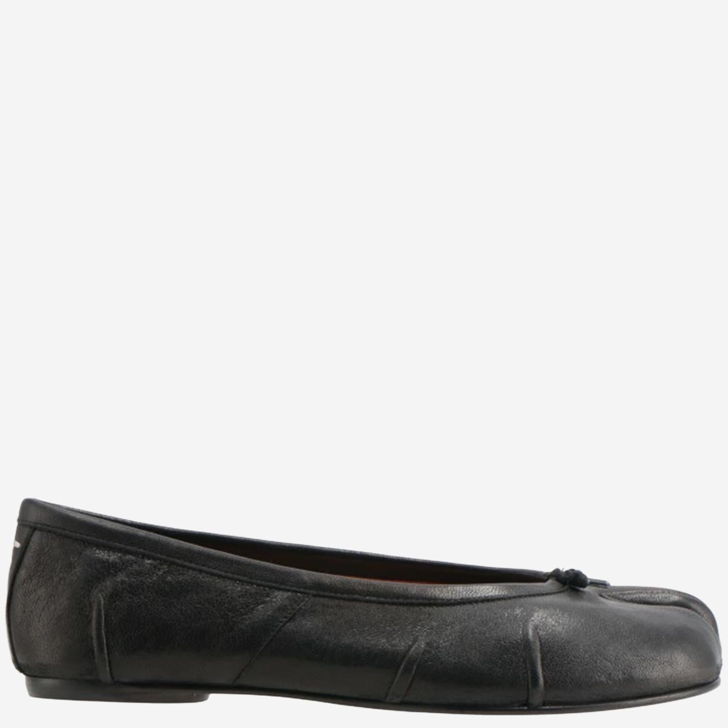BALLERINE NEW TABI IN PELLE S58WZ0127 P3753T8013 MAISON MARGIELA 