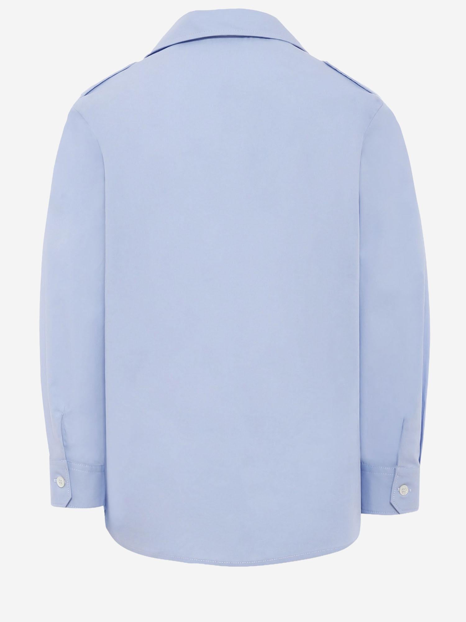 Camicia in cotone stretch 824849 XWA5F4774 GUCCI KIDS 