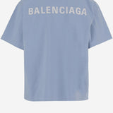 T-SHIRT IN COTONE CON LOGO 850990 TTVJ14773 BALENCIAGA 