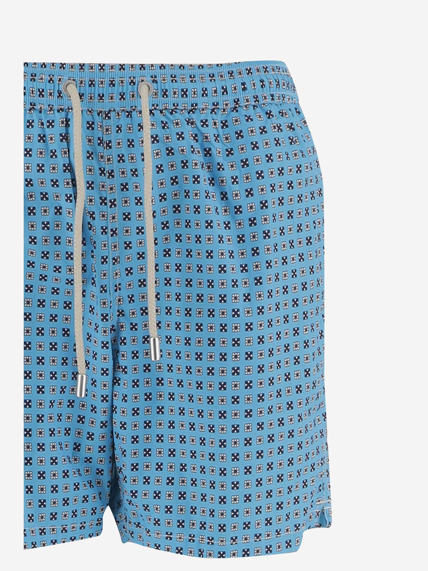 SHORTS DA BAGNO IN NYLON CON MOTIVO FANTASIA LIG0016 00227L MC2 SAINT BARTH 