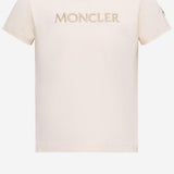 T-SHIRT IN COTONE CON LOGO 8C0000989AT9 050 MONCLER ENFANTS 