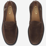 MOCASSINI IN PELLE SCAMOSCIATA XXW20L0IP70RE0 S611 TODS 