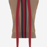 MAGLIA IN CASHMERE CON NASTRO WEB 864968 XKFGP2149 GUCCI 