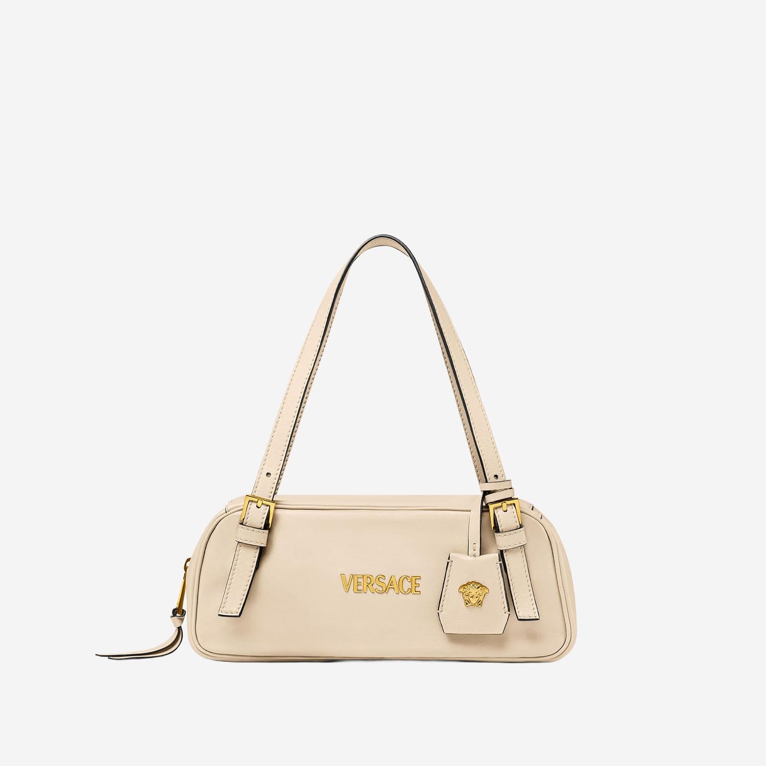 BORSA DA BOWLING IN PELLE 1015792 1A131711YD7V VERSACE 