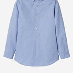 Camicia in cotone Oxford GG 824853 XWA5J4910 GUCCI KIDS 