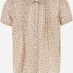 CAMICIA IN COTONE CON MOTIVO FLOREALE S04GSHW00004 560A BONPOINT KIDS 