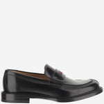 Mocassino in pelle con dettaglio Web 838136 AAEYD1060 GUCCI 