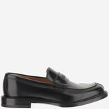 Mocassino in pelle con dettaglio Web 838136 AAEYD1060 GUCCI 