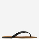 SANDALI INFRADITO IN PELLE F1874L838 BLK THE ROW 