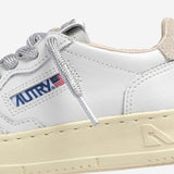 SNEAKERS MEDALIST LOW<BR/> KULK WF01LEASUEFOURWHTSILV AUTRY KIDS 