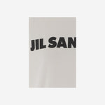 T-SHIRT IN COTONE CON LOGO J02GC0140 J20347102 JIL SANDER 
