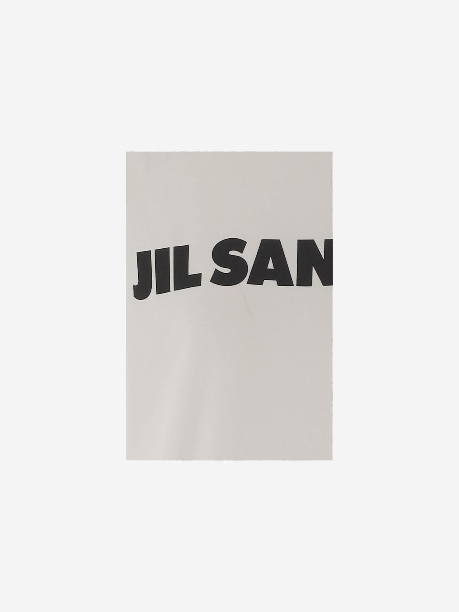 T-SHIRT IN COTONE CON LOGO J02GC0140 J20347102 JIL SANDER 
