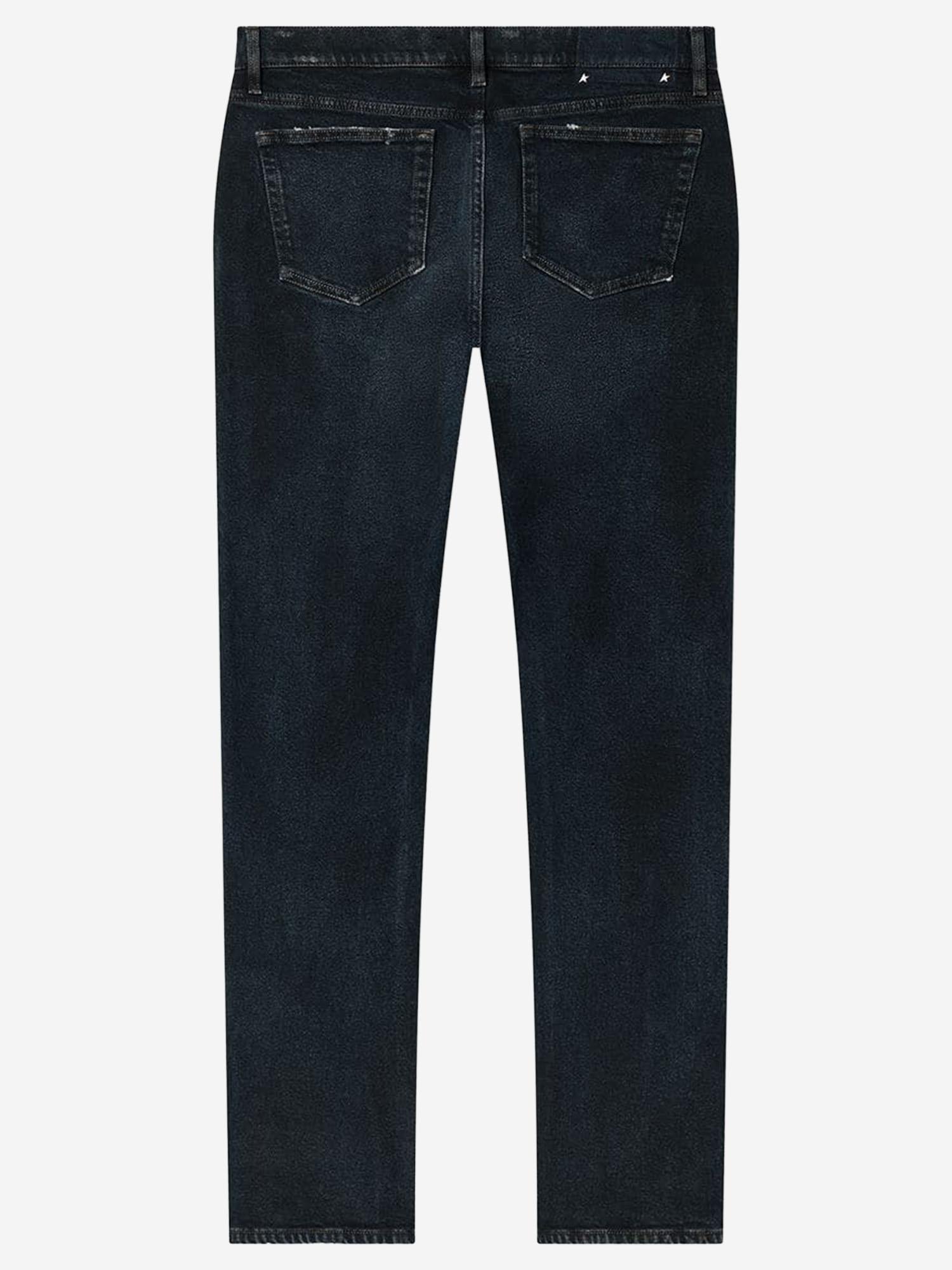 JEANS SLIM IN COTONE STRETCH GMP02514 P00235450100 GOLDEN GOOSE 