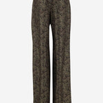 Pantaloni paisley in twill di seta 820232 Y6K901355 SAINT LAURENT 