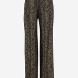 Pantaloni paisley in twill di seta 820232 Y6K901355 SAINT LAURENT 