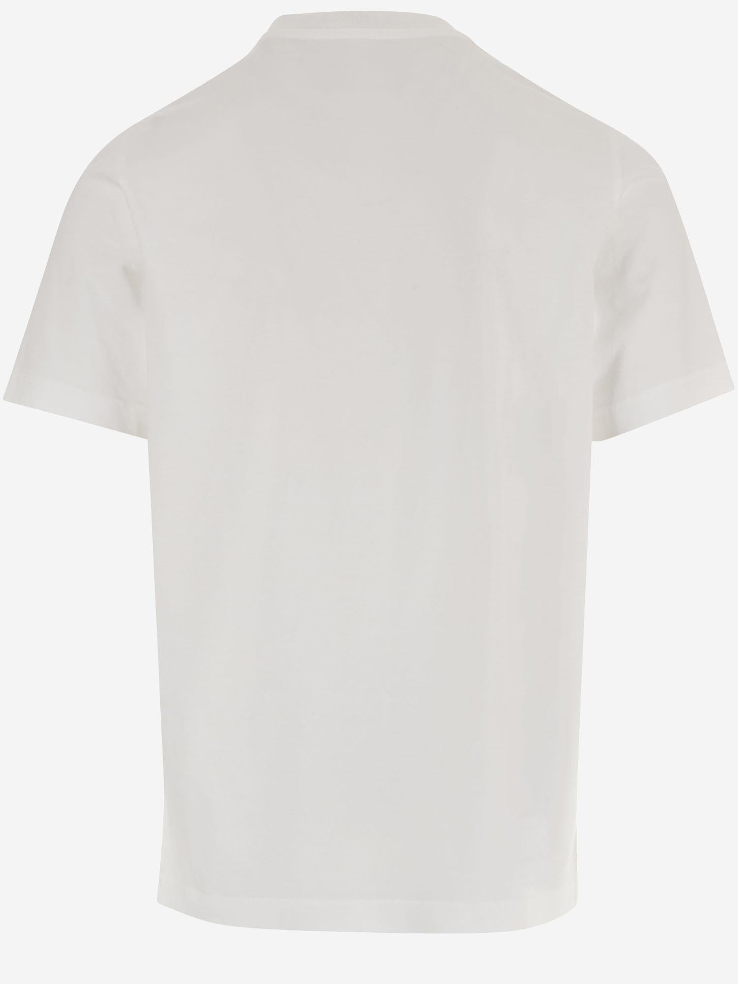 T-shirt in cotone con logo TSPM045W JERSEYWHITE AUTRY 