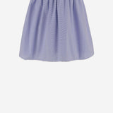 GONNA IN COTONE CON MOTIVO A QUADRI MG2425 187GF0AZ1 MIU MIU 