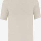 T-SHIRT IN MISTO LYOCELL CON LOGO 103282 03Z BY MALENE BIRGER 