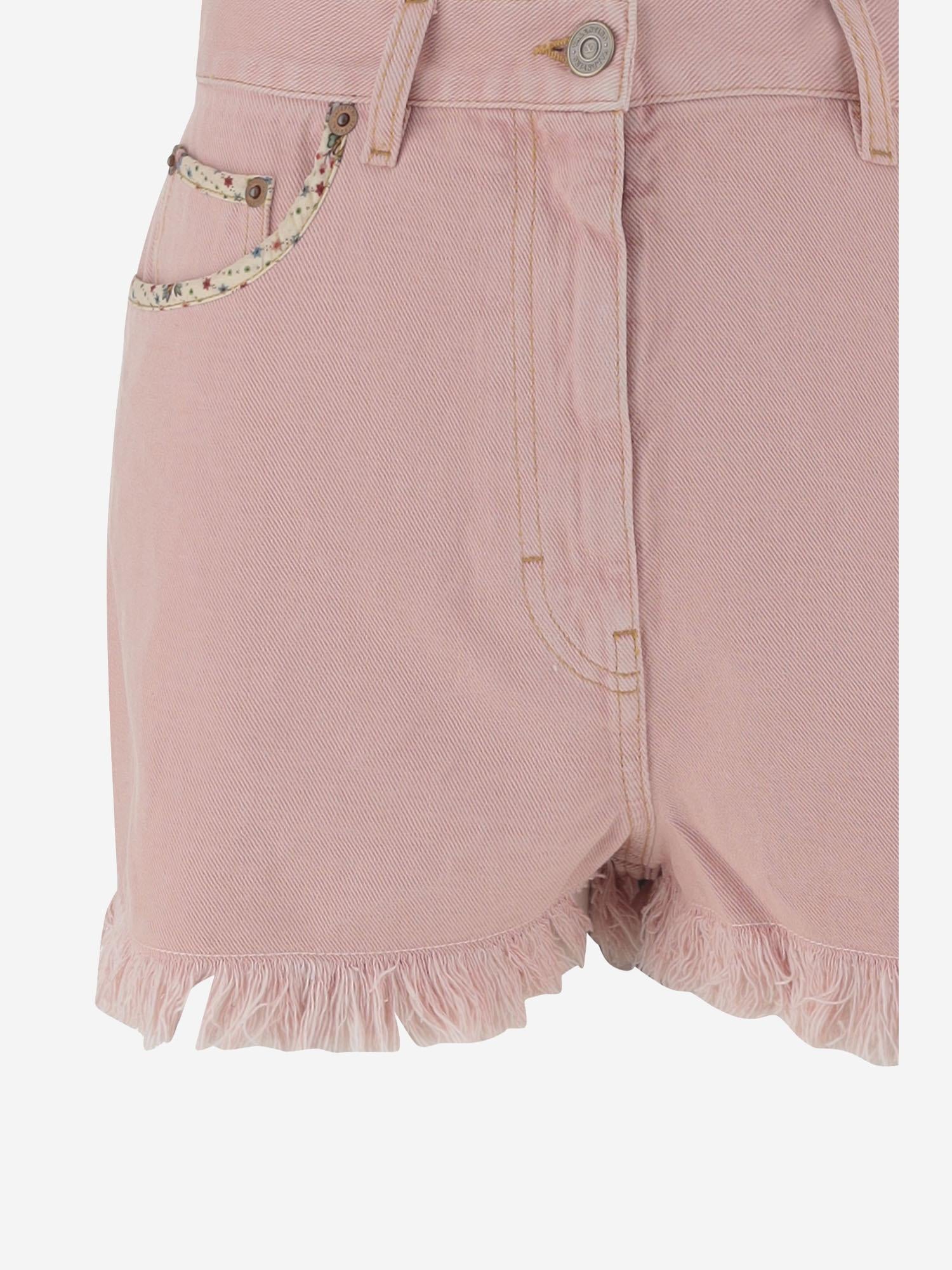 PANTALONI CORTI IN MISTO COTONE 8B3DDB8S 9Y9O45 VALENTINO 