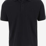 POLO IN MISTO COTONE CON LOGO 798944 Y37HC1000 SAINT LAURENT 