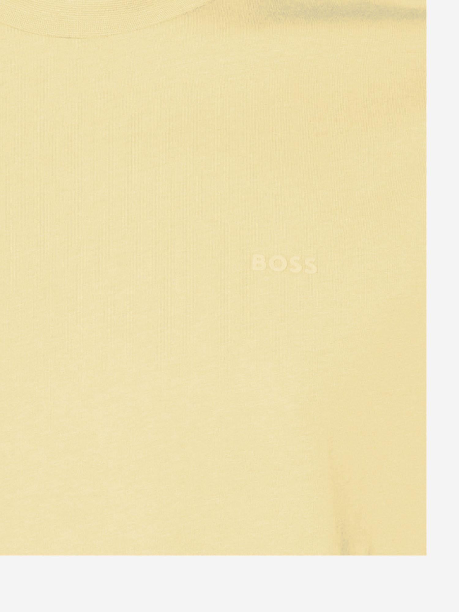 T-SHIRT IN COTONE CON LOGO 50468347 749 HUGO BOSS 