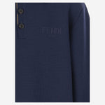 POLO IN LANA CON LOGO JMG128 AUKUF1I11 FENDI KIDS 