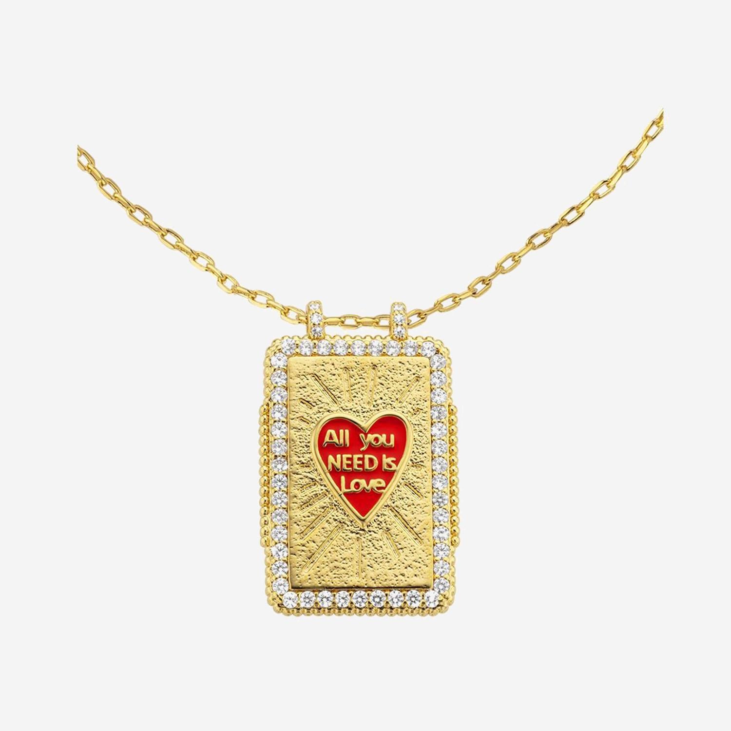 COLLANA RED HEART BOHEME CO250  MYA BAY 