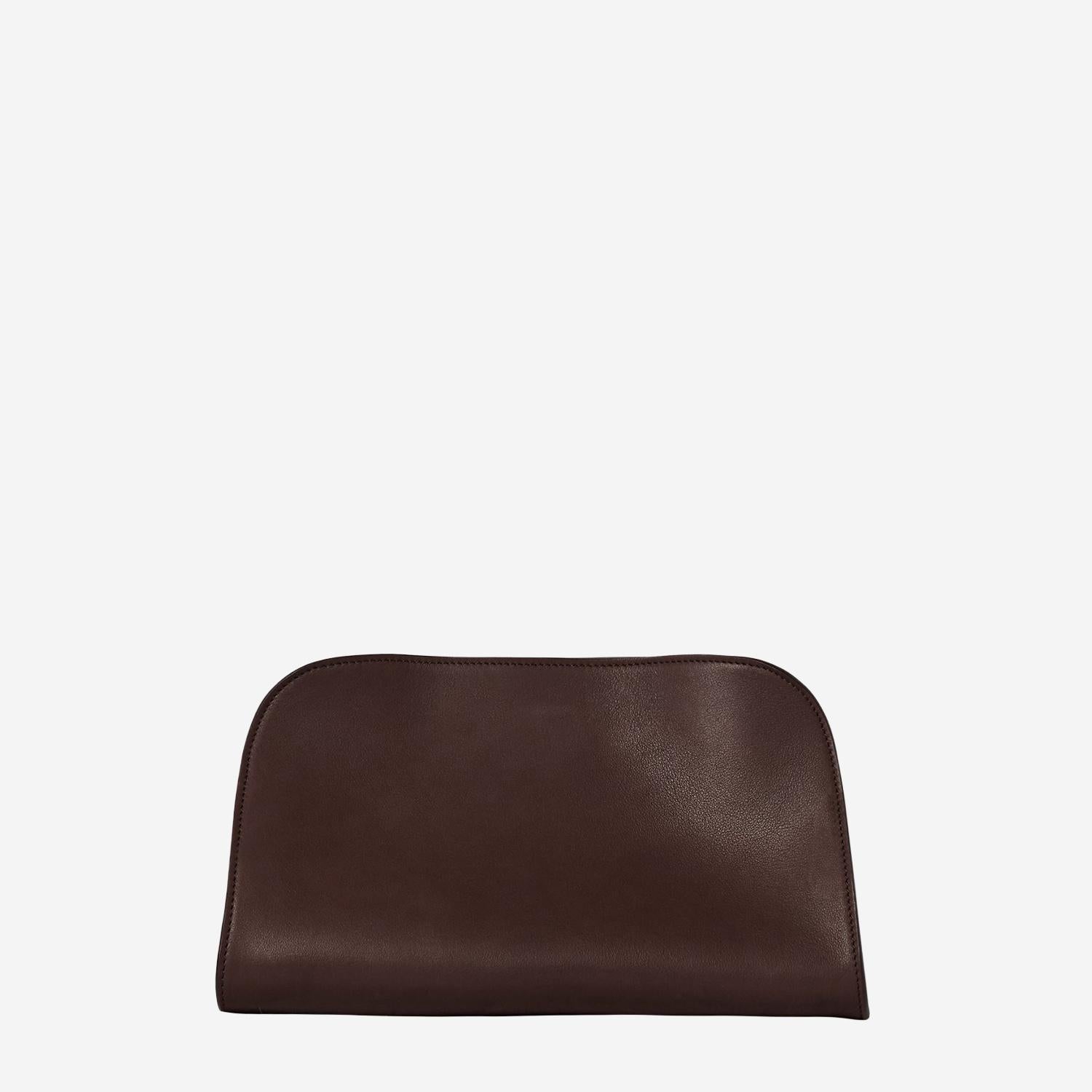 BORSA PEGGY IN PELLE W1774L72 BRGNS THE ROW 