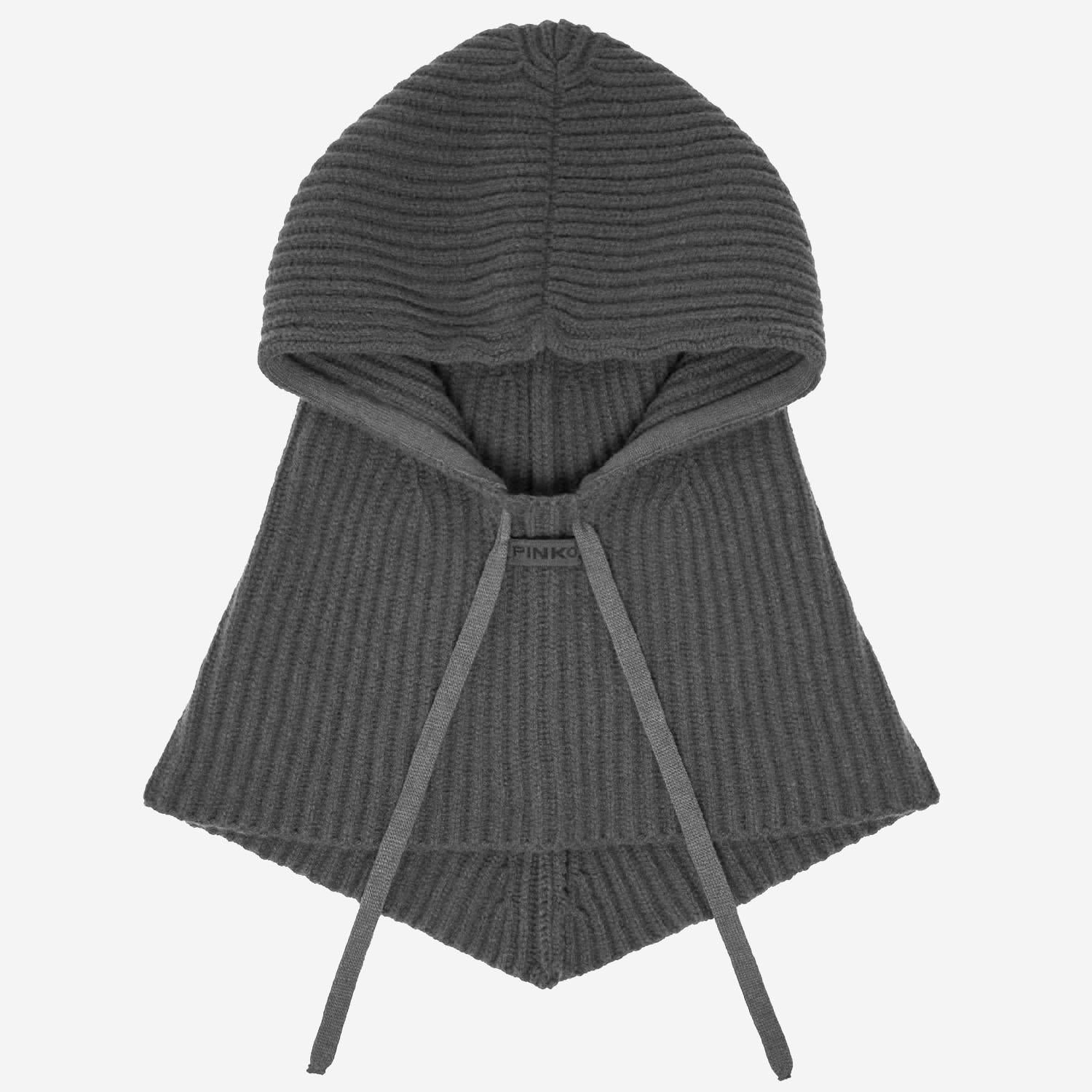 Balaclava a costine con coulisse 104494 A2Z1K07 PINKO 