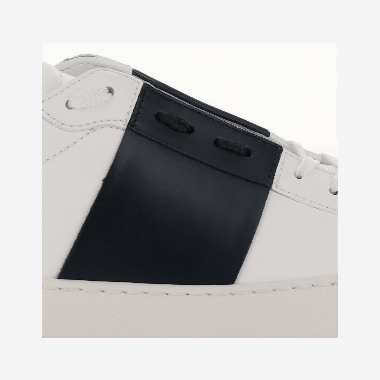 SNEAKERS OPEN IN PELLE DI VITELLO 8Y2S0830 BLUM15 VALENTINO GARAVANI 