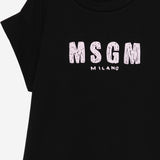 T-SHIRT IN COTONE CON LOGO S6MSJGTH070 11088 MSGM KIDS 