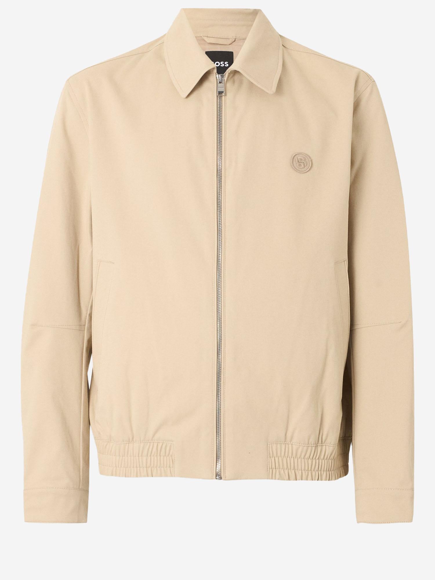 Giacca in cotone stretch 50563156 286 HUGO BOSS 