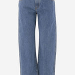 JEANS KERRIE IN DENIM DI COTONE 1047908009W908 009 KHAITE 