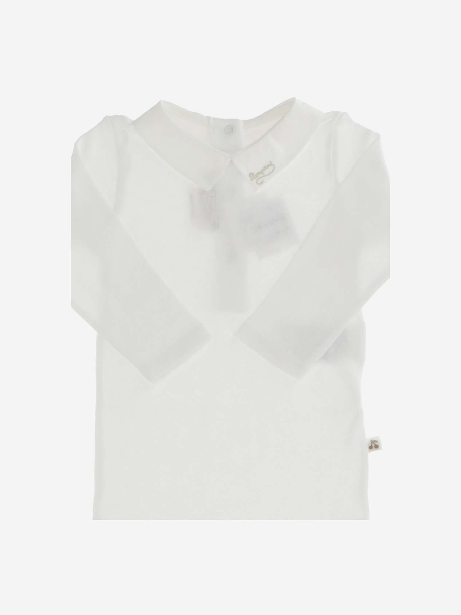 BODY IN COTONE CON LOGO PEZUNKN0101 101 BONPOINT KIDS 