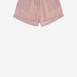 PANTALONI CORTI IN MISTO COTONE A RIGHE 35618060 327 BABE & TESS KIDS 