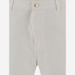 PANTALONI CORTI IN COTONE CON LOGO I027942 D602 CARHARTT WIP 