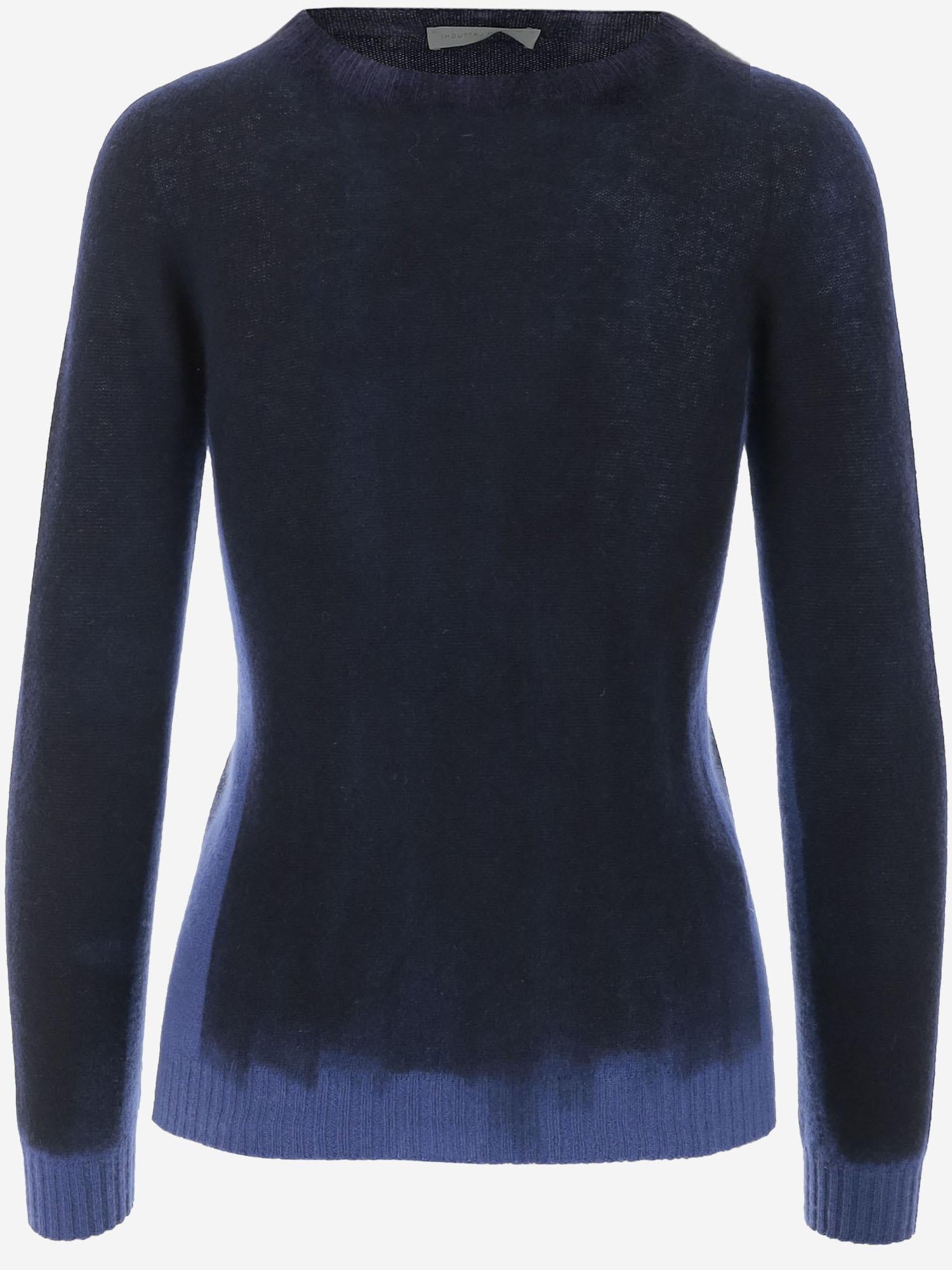 MAGLIA IN CASHMERE CON EFFETTO SFUMATO D300AE AURORA OLIVER LATTUGHI 