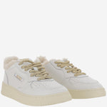 SNEAKERS LOW MEDALIST IN PELLE AULWWX01 WHTWHT AUTRY 