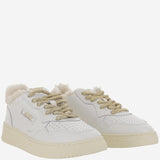 SNEAKERS LOW MEDALIST IN PELLE AULWWX01 WHTWHT AUTRY 